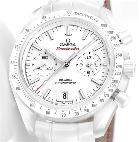 omega watch faces|white face omega speedmaster.